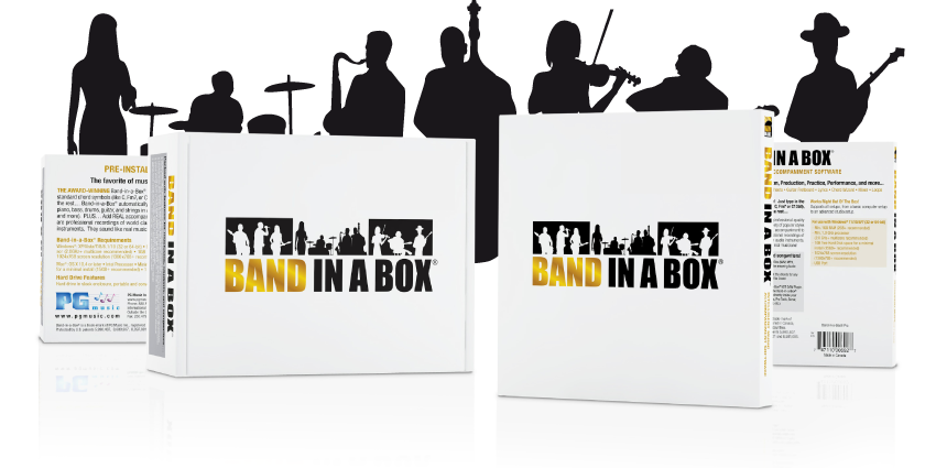 Band-in-a-Box 2025 Bands